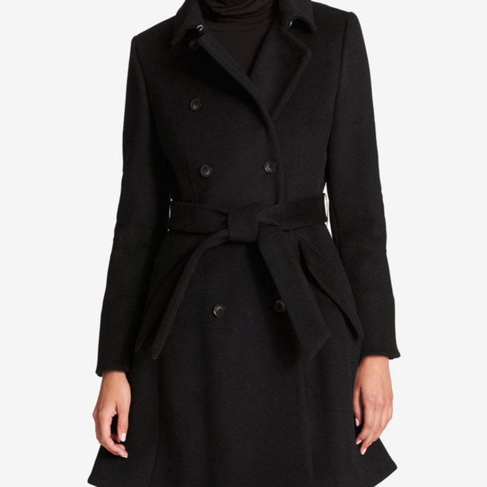 DKNY Wool Pea Coat